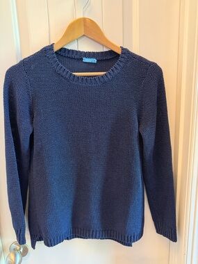 J. McLaughlin navy sweater
